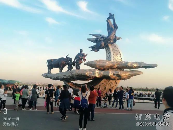 现代牛郎织女雕塑厂家 大型摆件 仿古牛郎织女雕塑厂