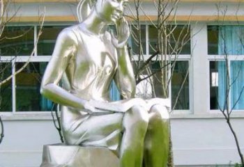 大型校园人物雕塑厂家 锻造小品  现代校园人物雕塑制作