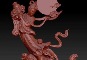 仿古天女散花雕塑厂家 草地小品 房地产天女散花雕塑厂