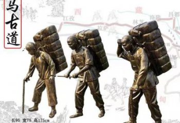 广场丝绸之路雕塑厂家 公园小品  大型丝绸之路雕塑摆件