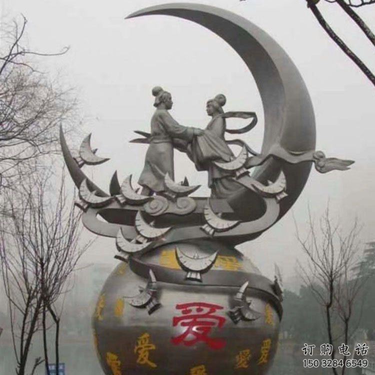 公园爱情雕塑厂家 户外摆件 大型不锈钢爱情雕塑 公园爱情雕塑厂家 户外摆件 大型不锈钢爱情雕塑