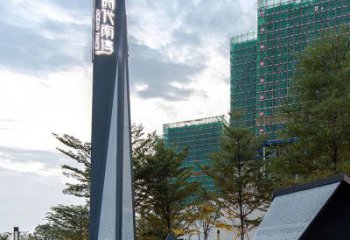 烤漆精神堡垒雕塑厂家 体育小品 现代不锈钢精神堡垒雕塑