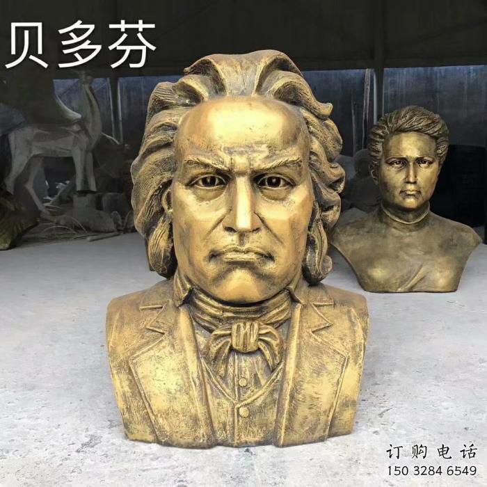 彩绘名人雕塑厂家  校园广场摆件 街头名人雕塑厂