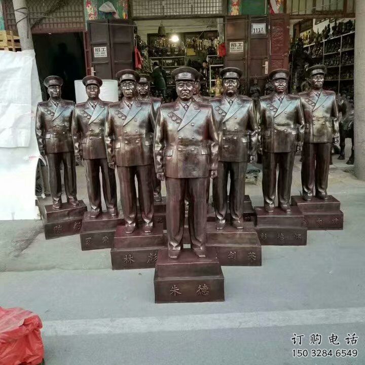 园林伟人雕塑厂家 喷漆小品 中式伟人雕塑摆件