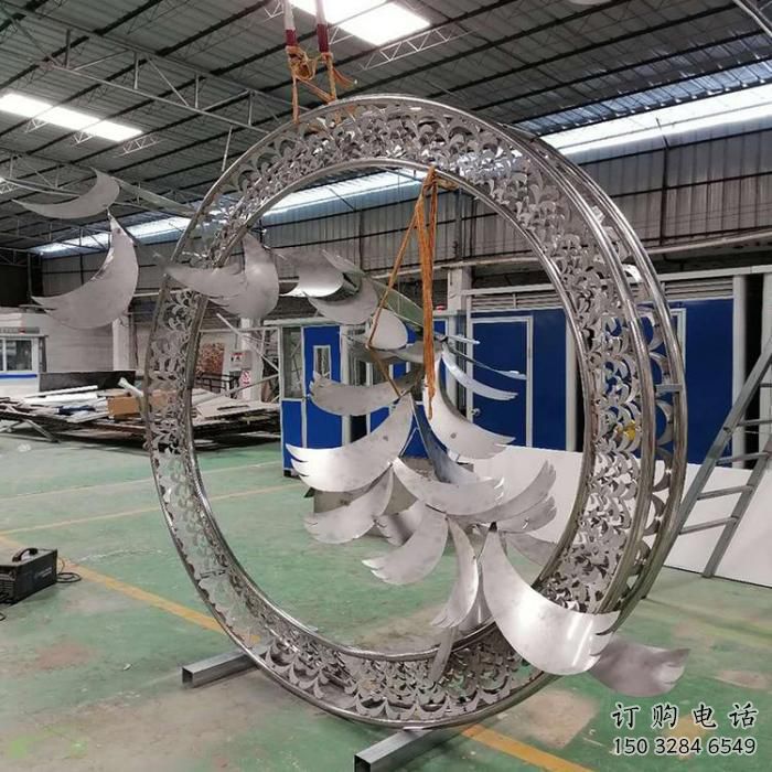 镜面群鸟雕塑厂家 大型摆件 现代不锈钢群鸟雕塑厂 镜面群鸟雕塑厂家 大型摆件 现代不锈钢群鸟雕塑厂
