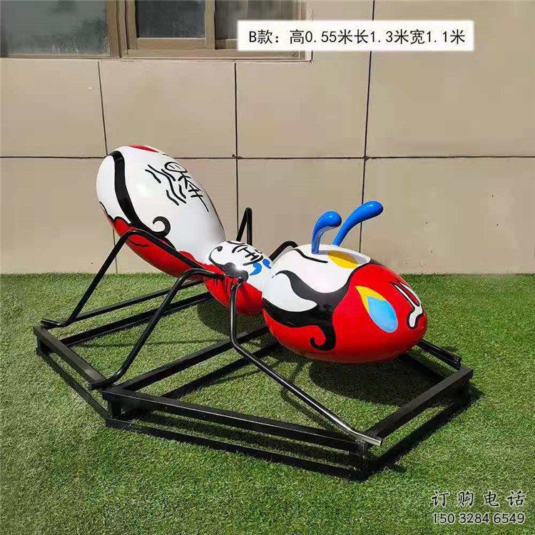 蚂蚁雕塑生产厂家 彩绘仿真不锈钢动物制作 蚂蚁雕塑生产厂家 彩绘仿真不锈钢动物制作