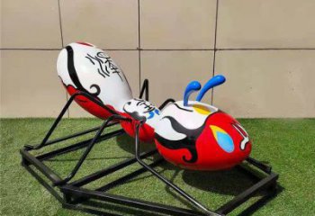 蚂蚁雕塑生产厂家 彩绘仿真不锈钢动物制作