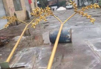 园林水稻雕塑加工厂家 城市广场雕塑 步行街摆件