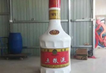 大型仿真瓶子雕塑 店门口园林雕塑 酿酒小品标识