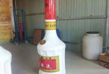 风景区彩绘瓶子雕塑 售楼处广场雕塑 仿古摆件制作