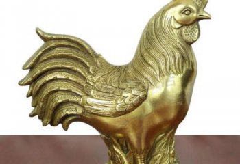云南操场小鸡雕塑，公园主题，镀铜工艺