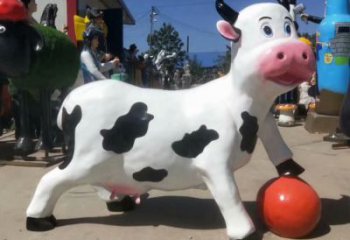 创意狗雕塑 步行街店门口雕塑 动物小品