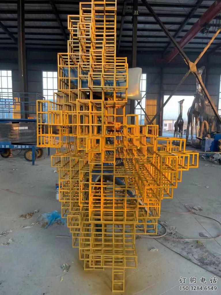 生产景观魔方雕塑 彩绘剪纸小品 校园雕塑制作 生产景观魔方雕塑 彩绘剪纸小品 校园雕塑制作