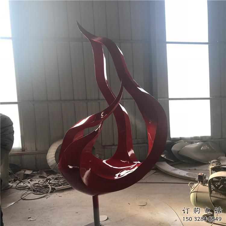 水景火焰雕塑素材小品 彩绘剪纸小品 现代雕塑 水景火焰雕塑素材小品 彩绘剪纸小品 现代雕塑