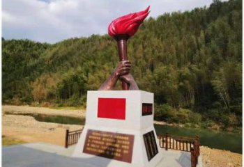 别墅区火焰雕塑厂家 大型别墅区摆件 剪影雕塑