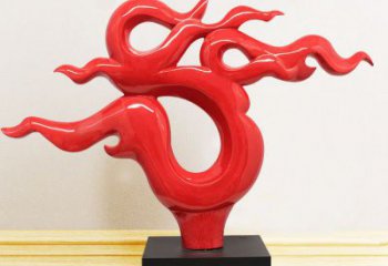 酒店火焰雕塑制造商 景观美陈小品 现代雕塑