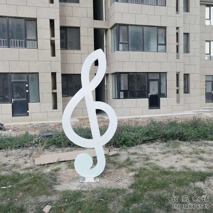 选用街道音符雕塑 现代景观摆件 彩绘雕塑效果图 选用街道音符雕塑 现代景观摆件 彩绘雕塑效果图