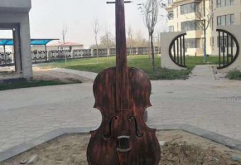 庭院音符雕塑观赏类型 公园草地小品 锻造雕塑