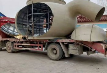 镂空天壶雕塑加工商 喷水园林悬空雕塑 住宅小区流水雕塑