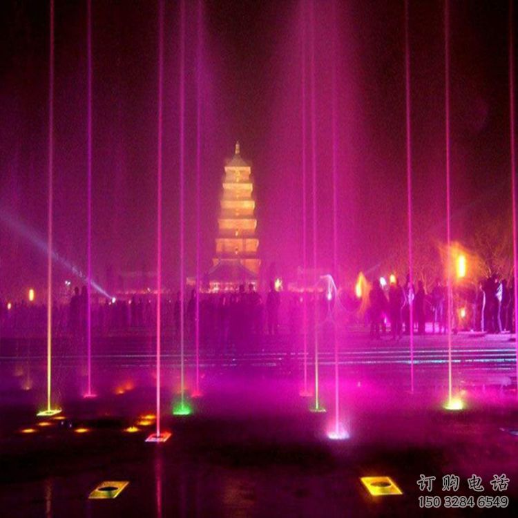 程控方式水景喷泉雕塑,多彩设计理念 程控方式水景喷泉雕塑,多彩设计理念