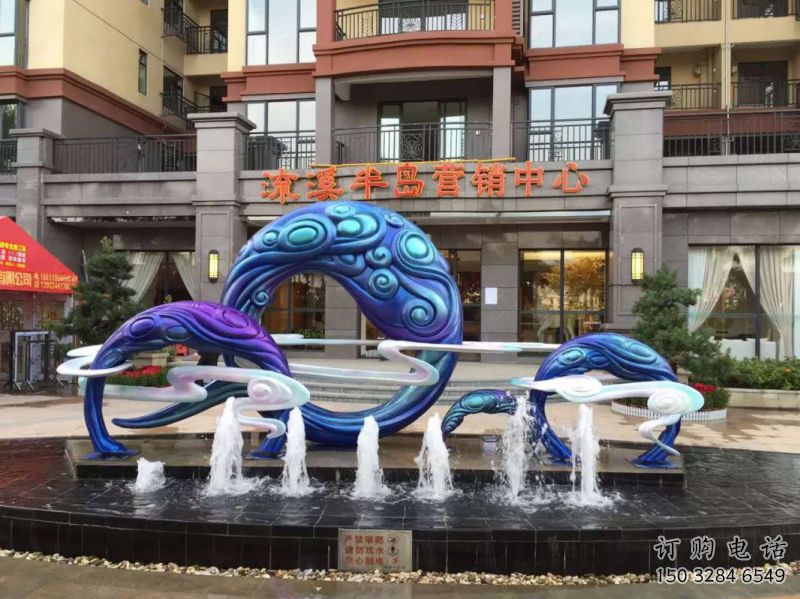 地产喷泉雕塑,程控设计,程控旱地喷泉雕塑 地产喷泉雕塑,程控设计,程控旱地喷泉雕塑