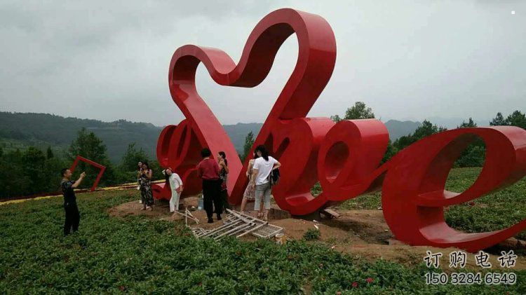 景区Love雕塑观赏型,公园小品,不锈钢Love雕塑生产商 景区Love雕塑观赏型,公园小品,不锈钢Love雕塑生产商