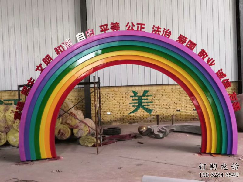 标语大门雕塑 标语大门雕塑
