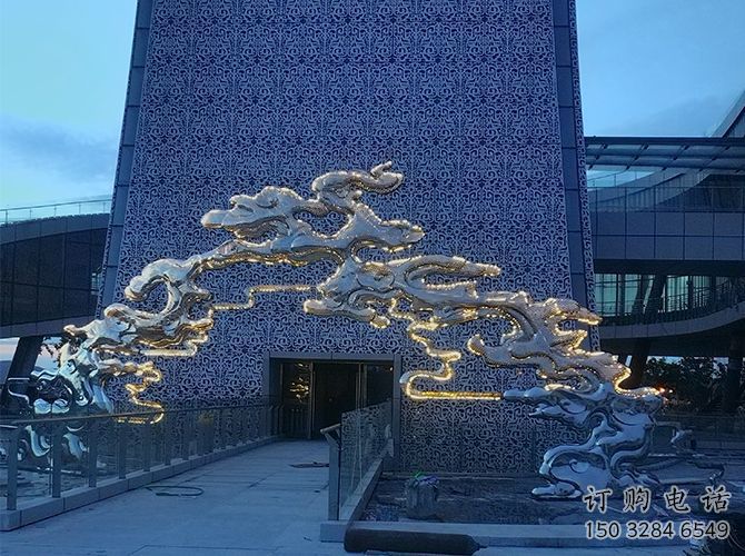云朵大门雕塑 云朵大门雕塑
