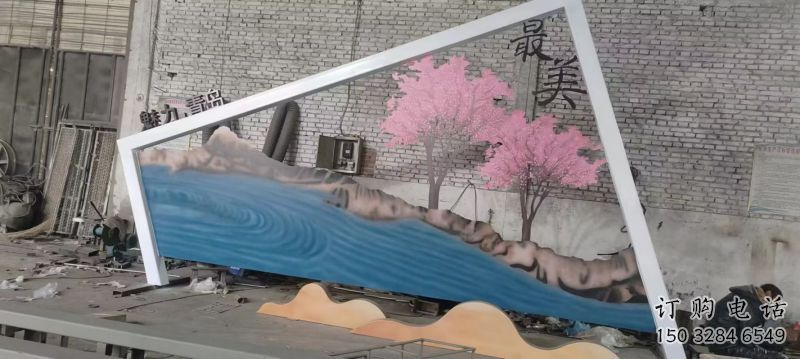 城市标识景墙雕塑,仿真树背景墙雕塑 城市标识景墙雕塑,仿真树背景墙雕塑