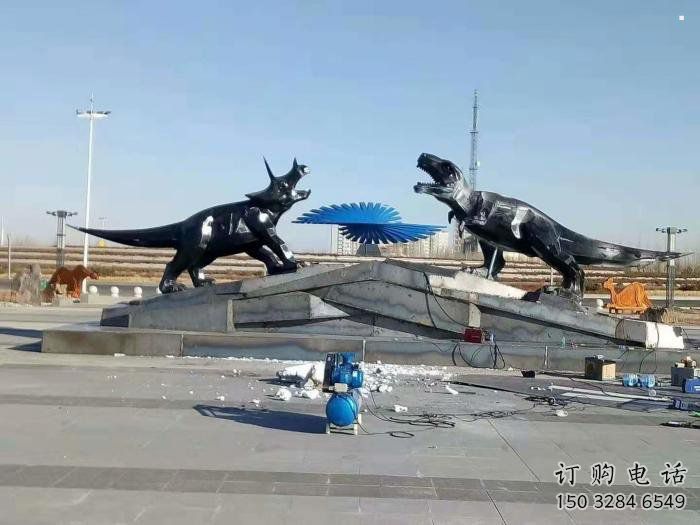 仿真恐龙雕塑精选,美陈雕塑,锻钢几何恐龙雕塑通用 仿真恐龙雕塑精选,美陈雕塑,锻钢几何恐龙雕塑通用