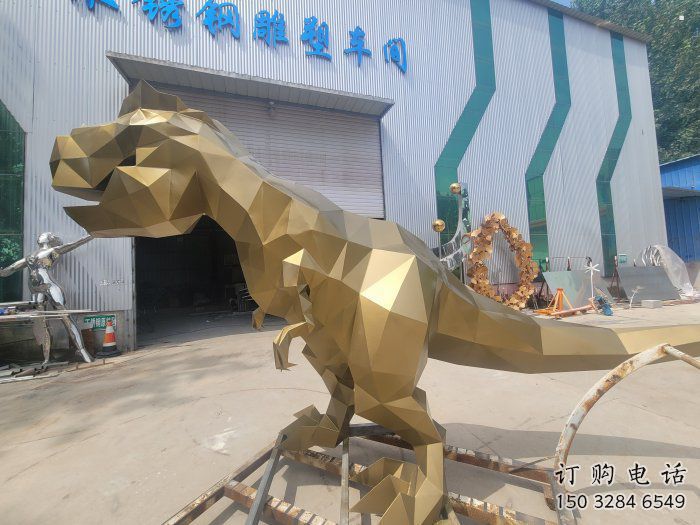 景观恐龙雕塑优选,陆地摆件,艺术几何恐龙雕塑供应 景观恐龙雕塑优选,陆地摆件,艺术几何恐龙雕塑供应