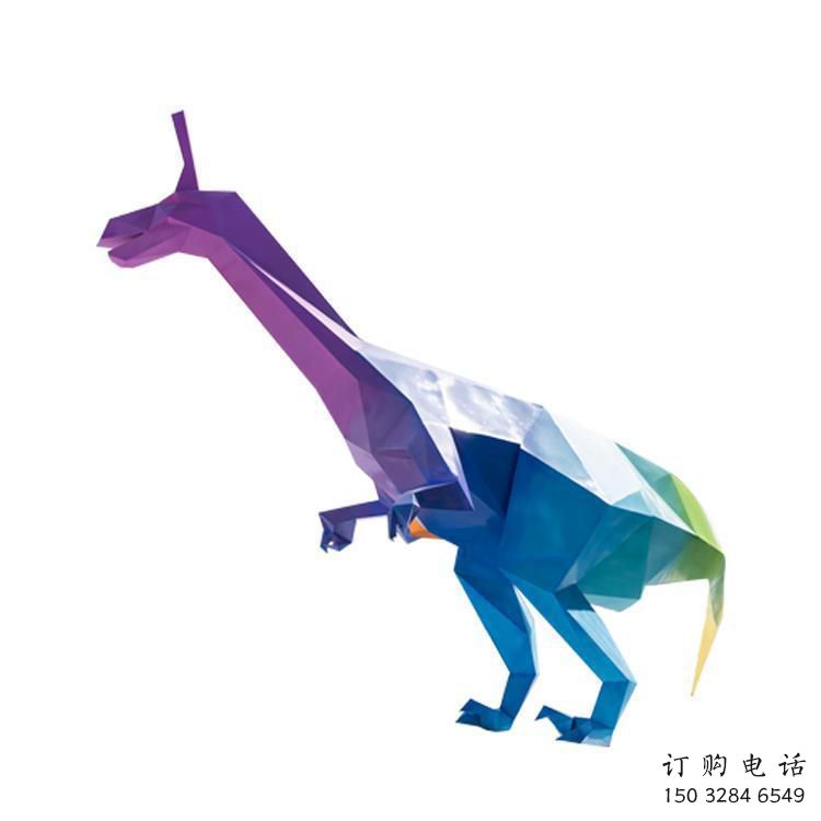 几何恐龙雕塑精品,白钢构件,别墅烤漆恐龙雕塑生产 几何恐龙雕塑精品,白钢构件,别墅烤漆恐龙雕塑生产