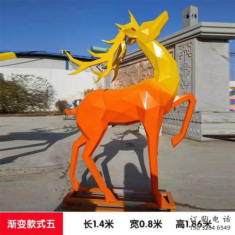 景观小鹿雕塑承接,景区案例,公园烤漆小鹿雕塑定制 景观小鹿雕塑承接,景区案例,公园烤漆小鹿雕塑定制