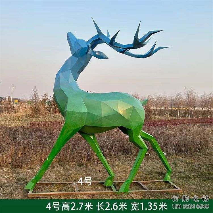 景观小鹿雕塑供需,广场雕塑,烤漆小鹿雕塑定制 景观小鹿雕塑供需,广场雕塑,烤漆小鹿雕塑定制