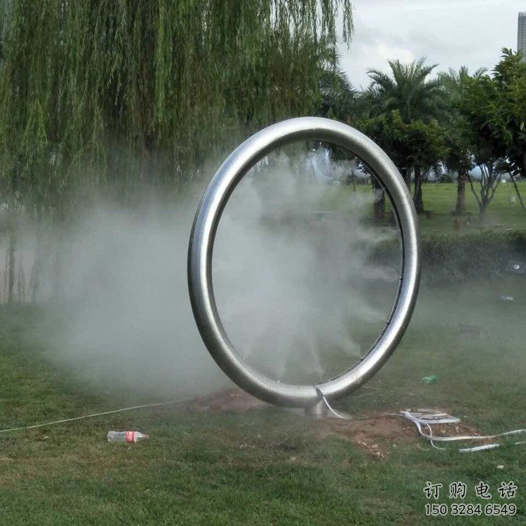 冷雾喷泉水帘雕塑系统 冷雾喷泉水帘雕塑系统