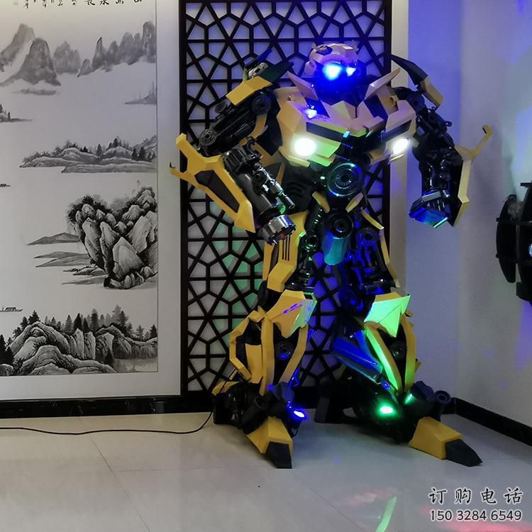 广场机器人雕塑