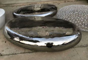 步行街坐凳雕塑，锻造景观雕塑，抛光方式