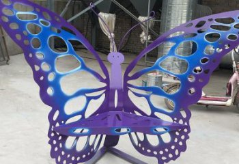 不锈钢镂空坐凳雕塑加工制作