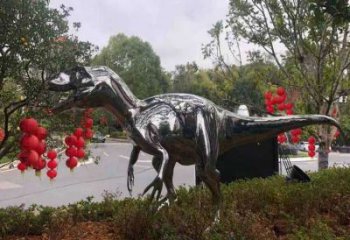 恐龙雕塑服务商，景观雕塑，镜面恐龙雕塑选定
