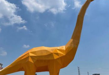 广场恐龙雕塑制作，广场系列，烤漆恐龙雕塑定价