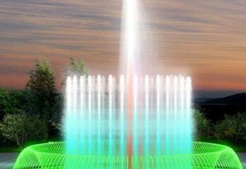 吸力程控水帘喷泉雕塑
