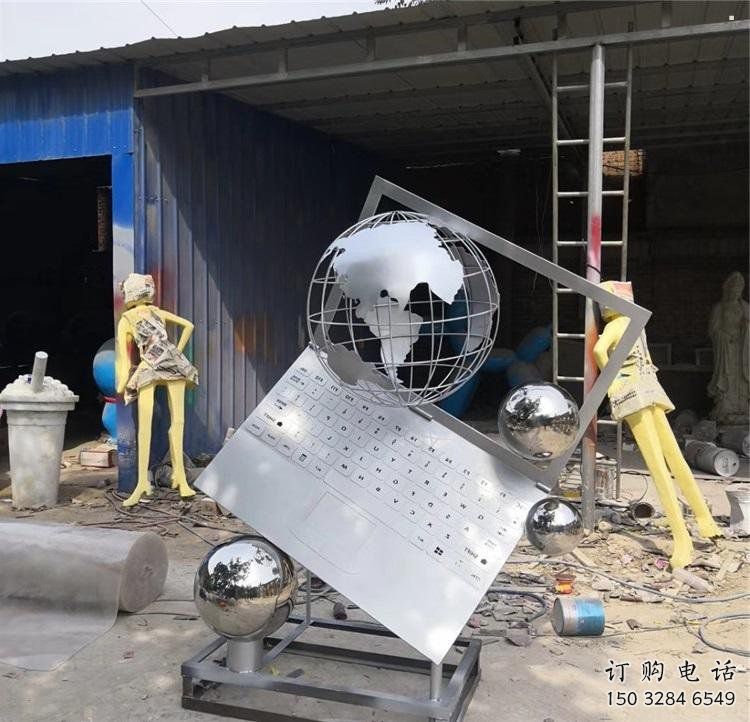 地球仪雕塑通用,花园小品,广场笔记本地球仪雕塑优价 地球仪雕塑通用,花园小品,广场笔记本地球仪雕塑优价