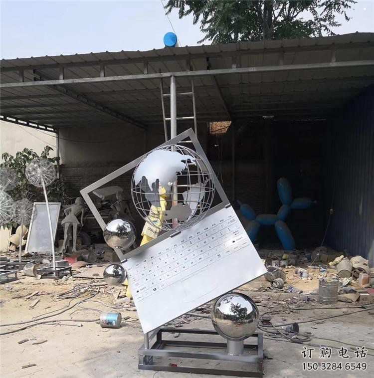 地球仪雕塑通用,街景小品,笔记本地球仪雕塑制造 地球仪雕塑通用,街景小品,笔记本地球仪雕塑制造