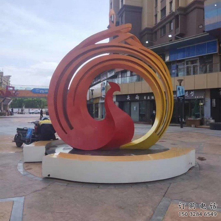 凤凰雕塑供需,美陈雕塑,欧式圆环凤凰雕塑厂家承接 凤凰雕塑供需,美陈雕塑,欧式圆环凤凰雕塑厂家承接