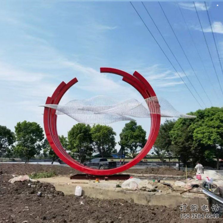 凤凰雕塑批发,美陈雕塑,不锈钢圆环凤凰雕塑标准 凤凰雕塑批发,美陈雕塑,不锈钢圆环凤凰雕塑标准