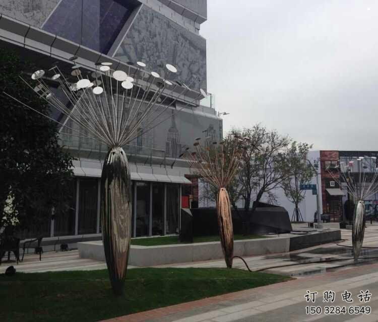 商业街莲藕雕塑