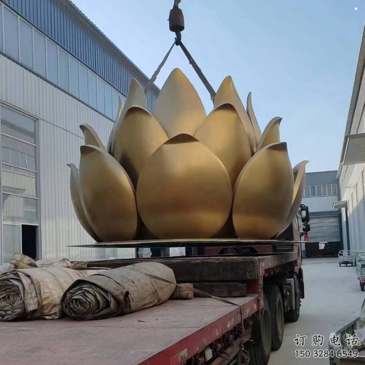 卧莲雕塑优选,小区摆件,公共不锈钢卧莲雕塑生产商 卧莲雕塑优选,小区摆件,公共不锈钢卧莲雕塑生产商