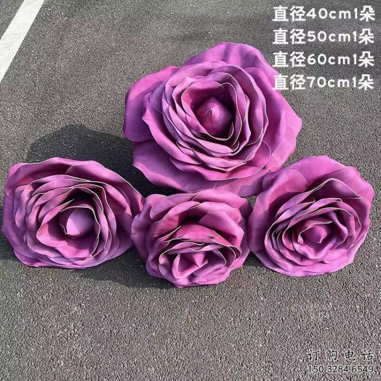 大型商场月季花雕塑 大型商场月季花雕塑