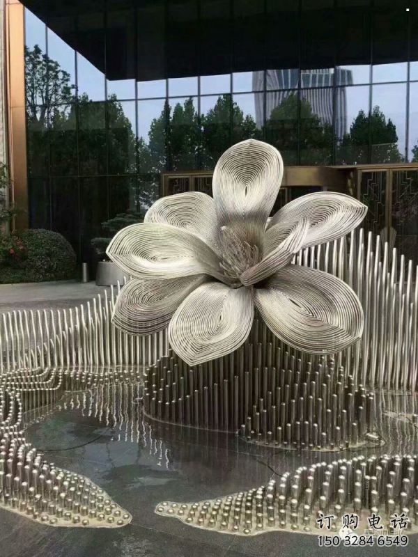 大型月季花雕塑优选,白钢构件,不锈钢月季花雕塑厂家 大型月季花雕塑优选,白钢构件,不锈钢月季花雕塑厂家