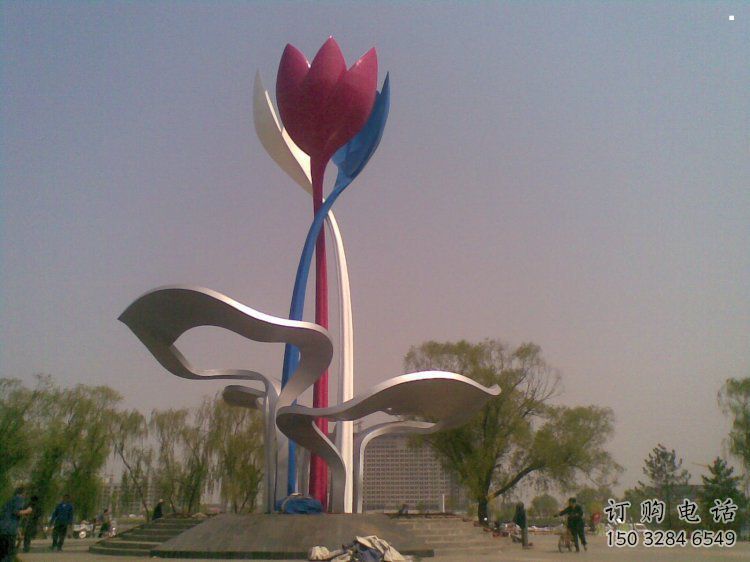 兰花雕塑供求,村标概念,不锈钢兰花雕塑制作厂家 兰花雕塑供求,村标概念,不锈钢兰花雕塑制作厂家